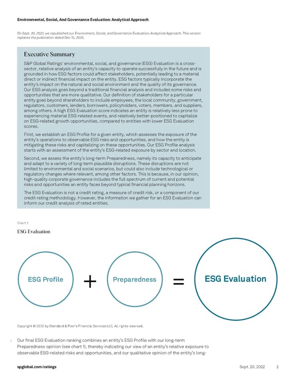 Environmental, Social, And Governance Evaluation - Page 2