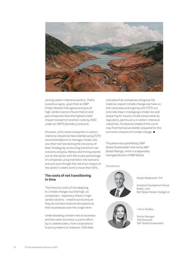 The Sustainability Yearbook 2022 - Page 24
