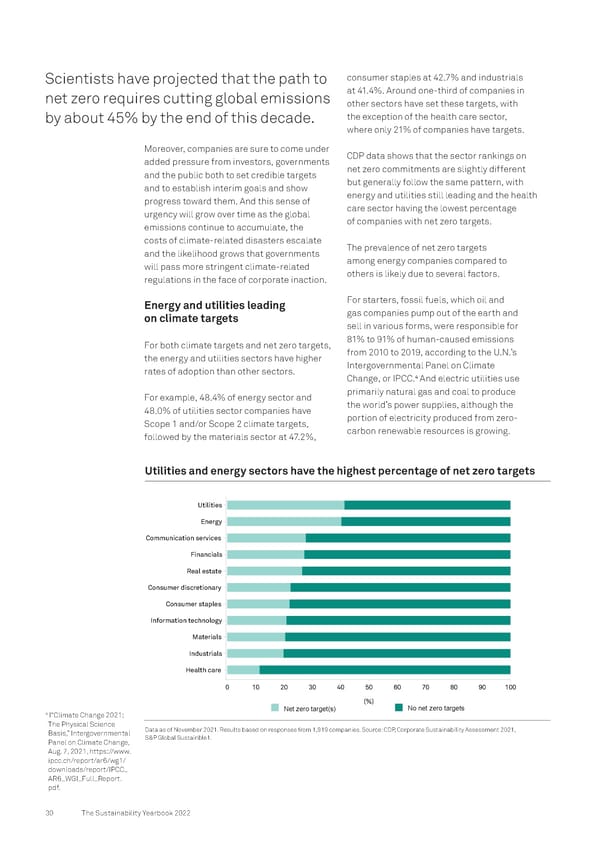 The Sustainability Yearbook 2022 - Page 30