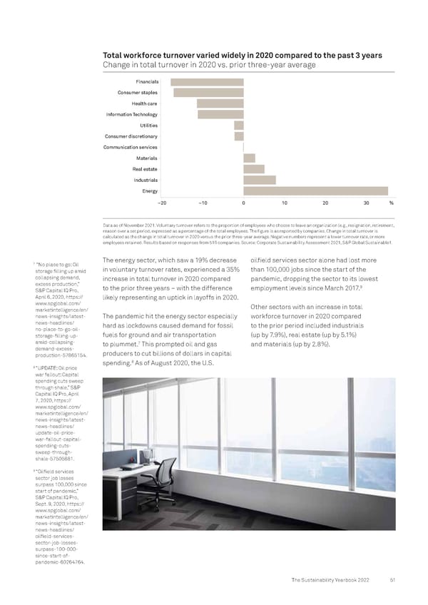 The Sustainability Yearbook 2022 - Page 51