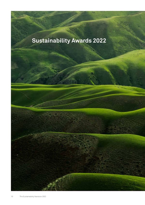 The Sustainability Yearbook 2022 - Page 70