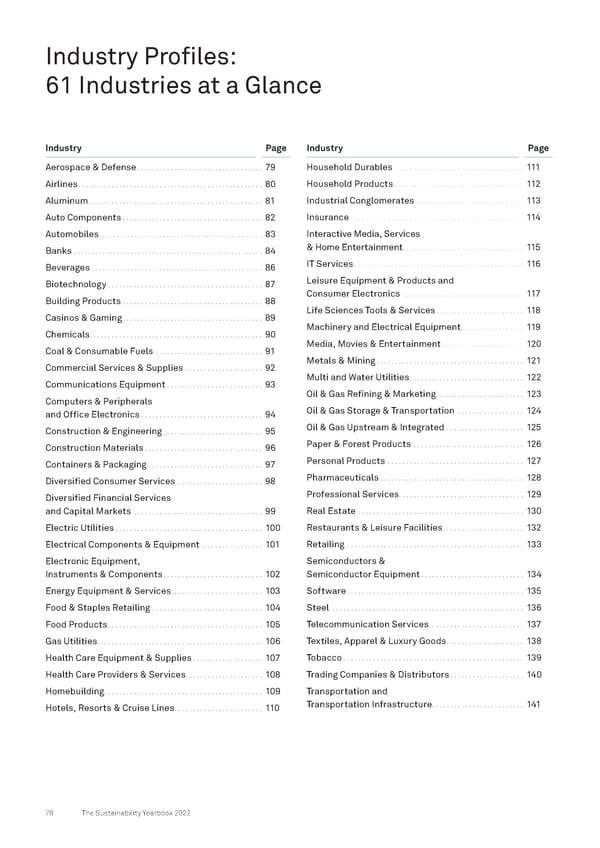 The Sustainability Yearbook 2022 - Page 78