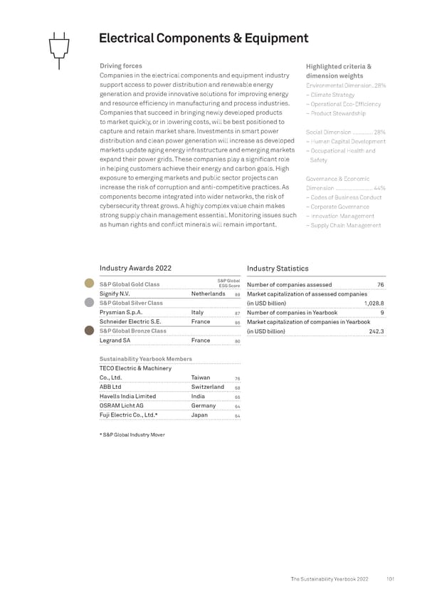 The Sustainability Yearbook 2022 - Page 101